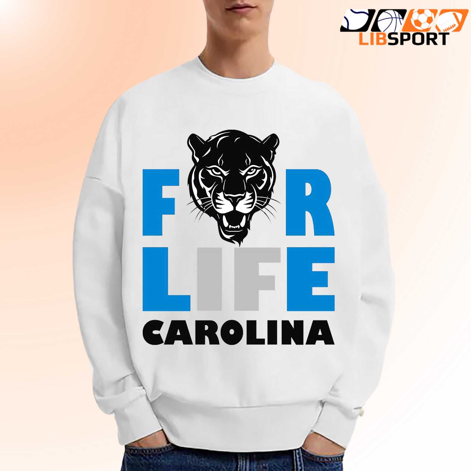 Leopard Carolina Panthers T Shirt, Game Day Football Unisex Tee